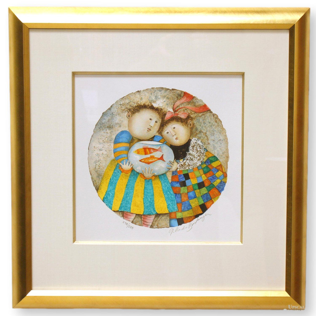 Limited Edition 'Les Deux Poisson' by Graciela Rodo Boulanger