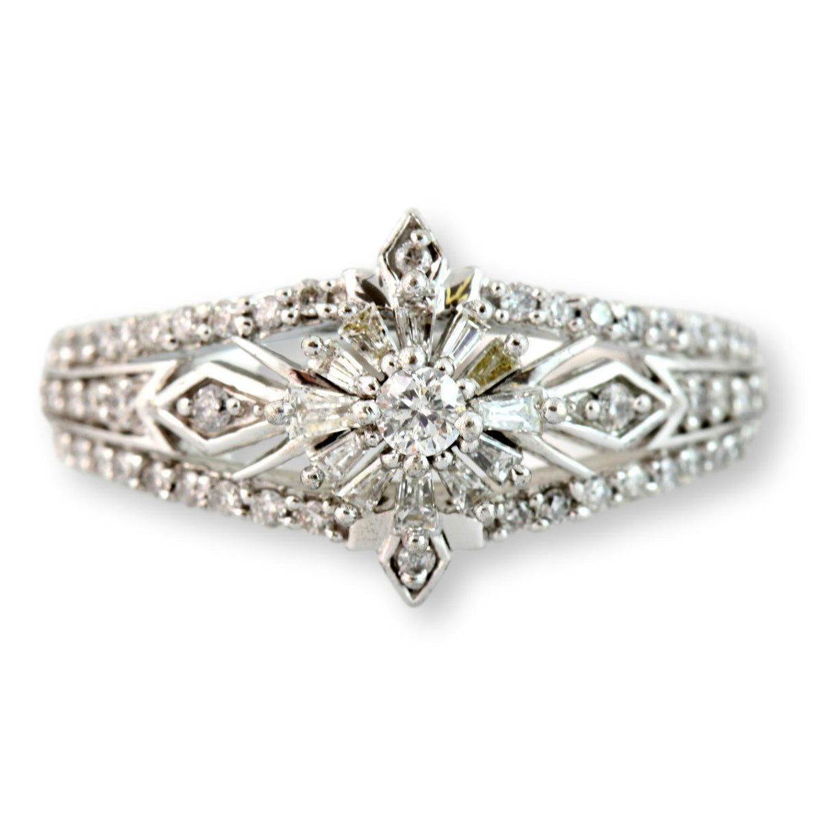 Elsa's .5ctw Diamond Snowflake Ring from the Frozen Movie