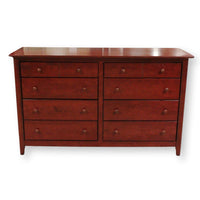 Nadeau Furniture Cherrytone 8 Drawer Dresser