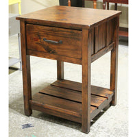 Pottery Barn Rustic One Drawer Nightstand