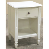 Pottery Barn White Nightstand