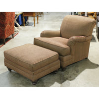 Ethan Allen Club Chair w/Ottoman