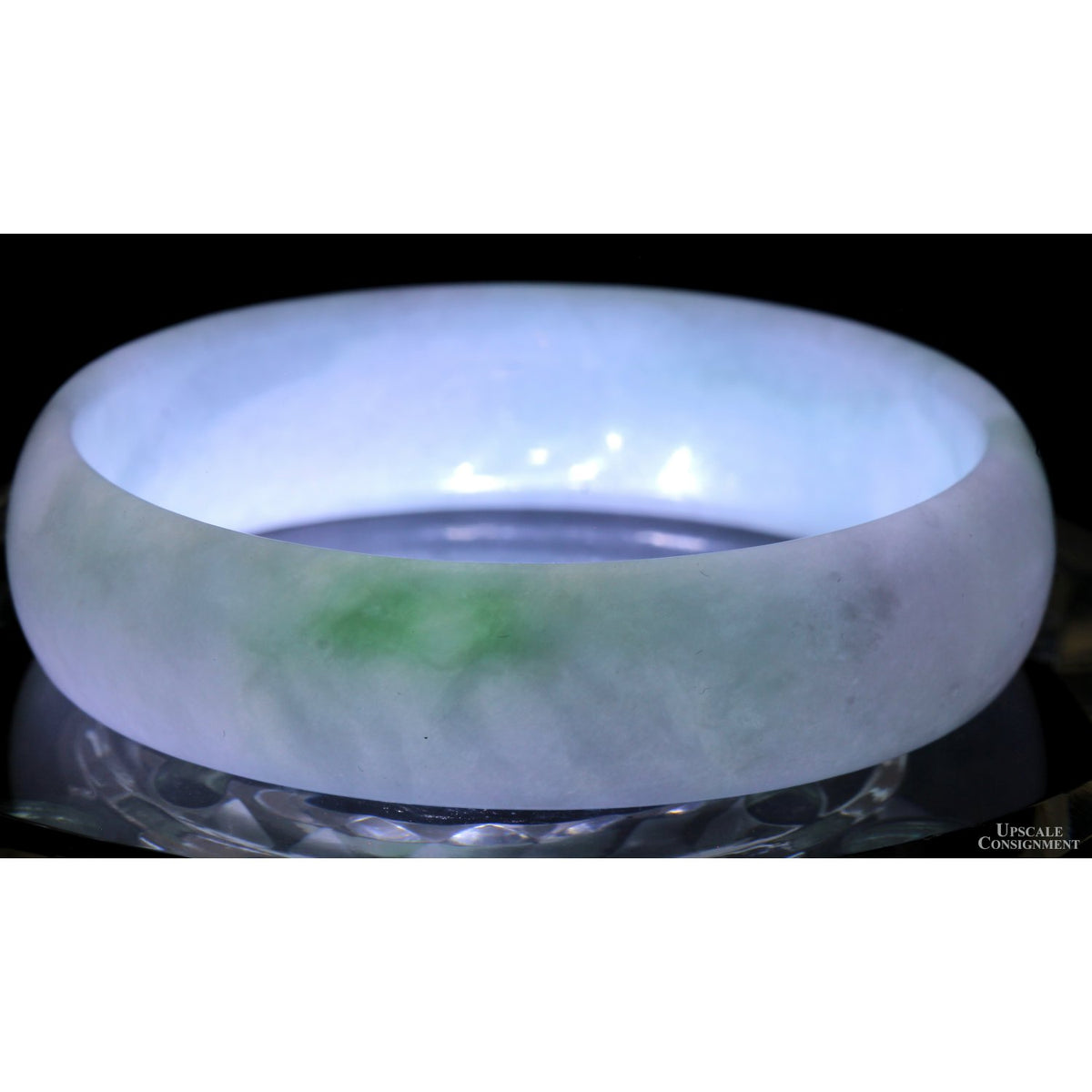 Lavender & Green Grade A Jadeite Jade Round Bangle










 | Child-Size