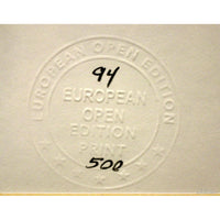 "Ecuyere sur cheval vert au cirque" by Marc Chagall