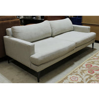 West Elm Pewter Twill Sofa
