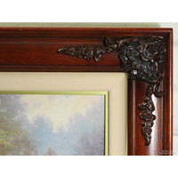 Framed Limited Edition Lithograph "Gardens Beyond Spring Gate" by Thomas Kinkade