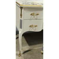 French Motif Vanity w/Stool