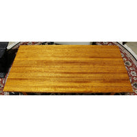 Solid Oak Mission Spindle Coffee Table