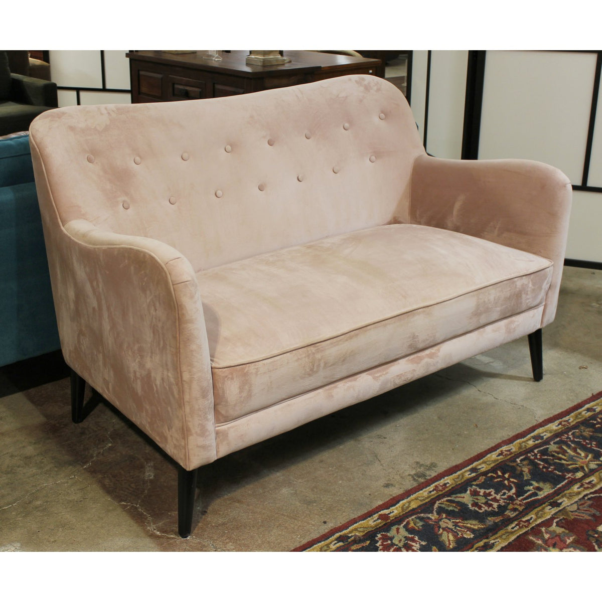 Pink Loveseat