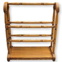 Oak Blanket Rack