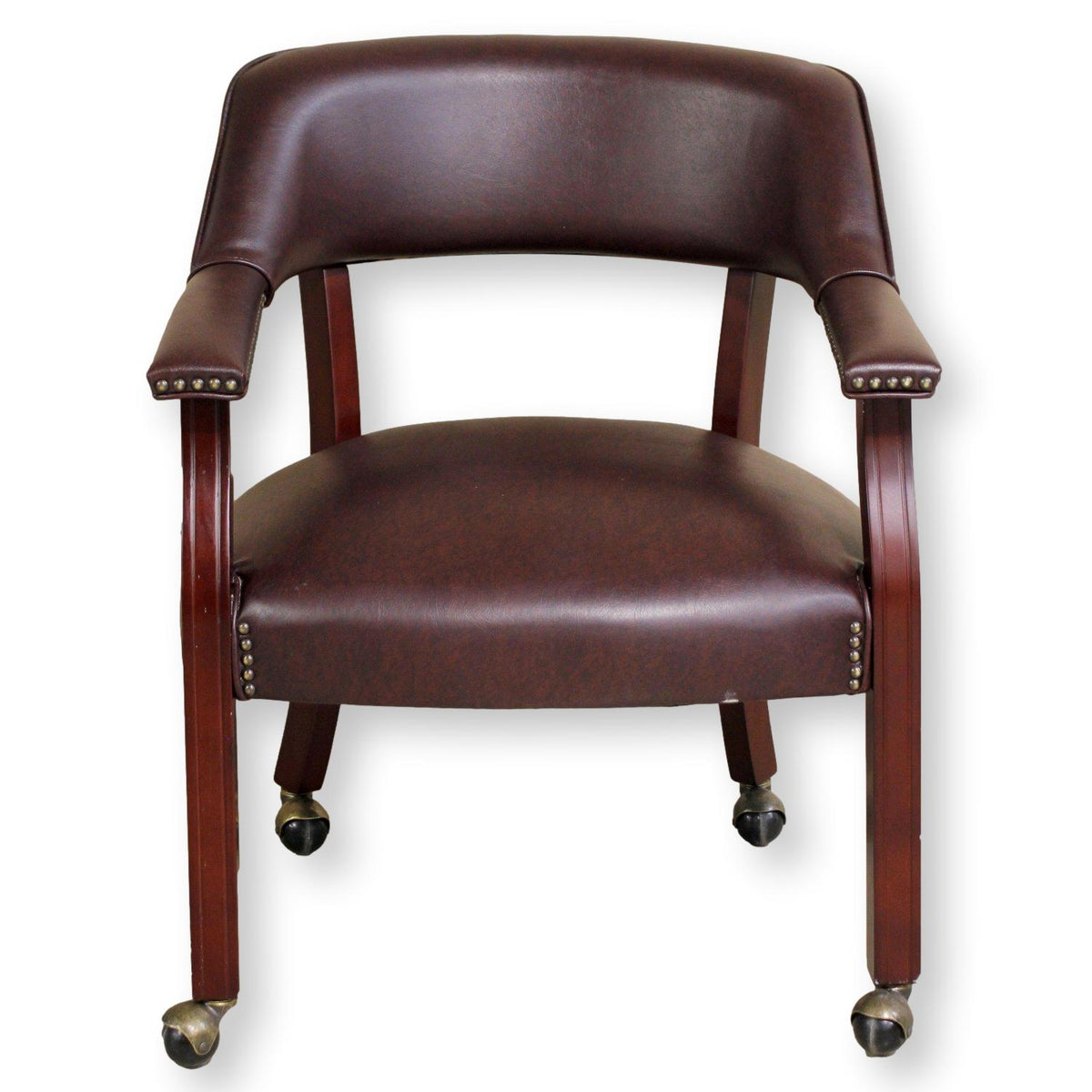 Leather Office Chair On Casters