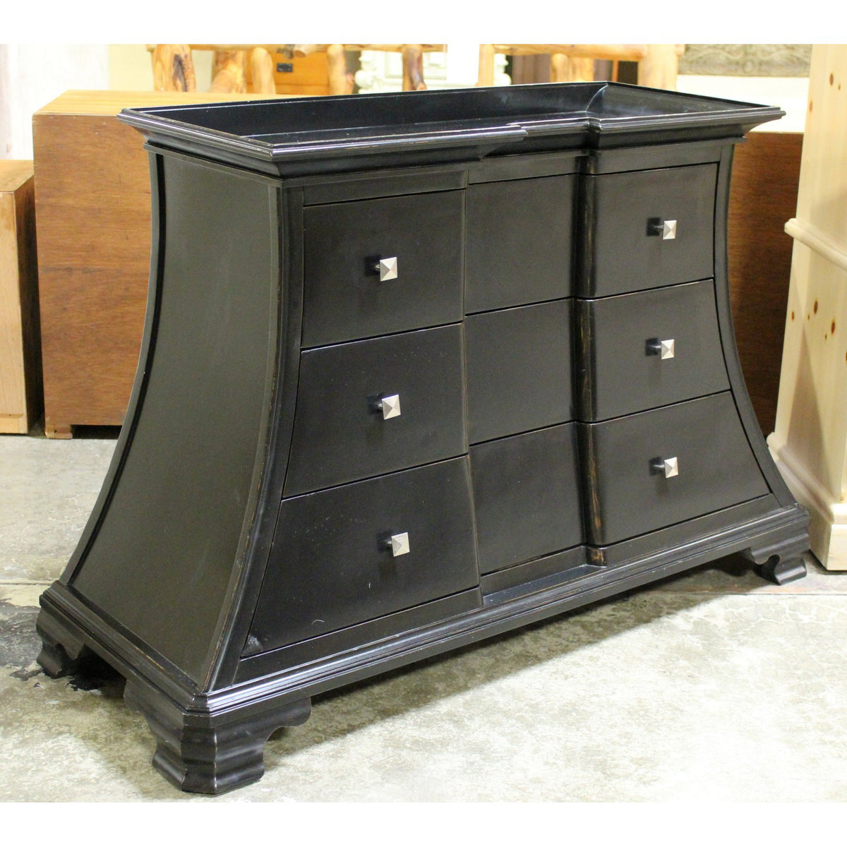 Black 3 Drawer Chest