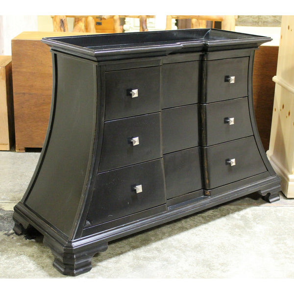 Black 3 Drawer Chest