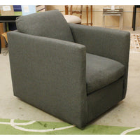 Bassett Gray Swivel Chair