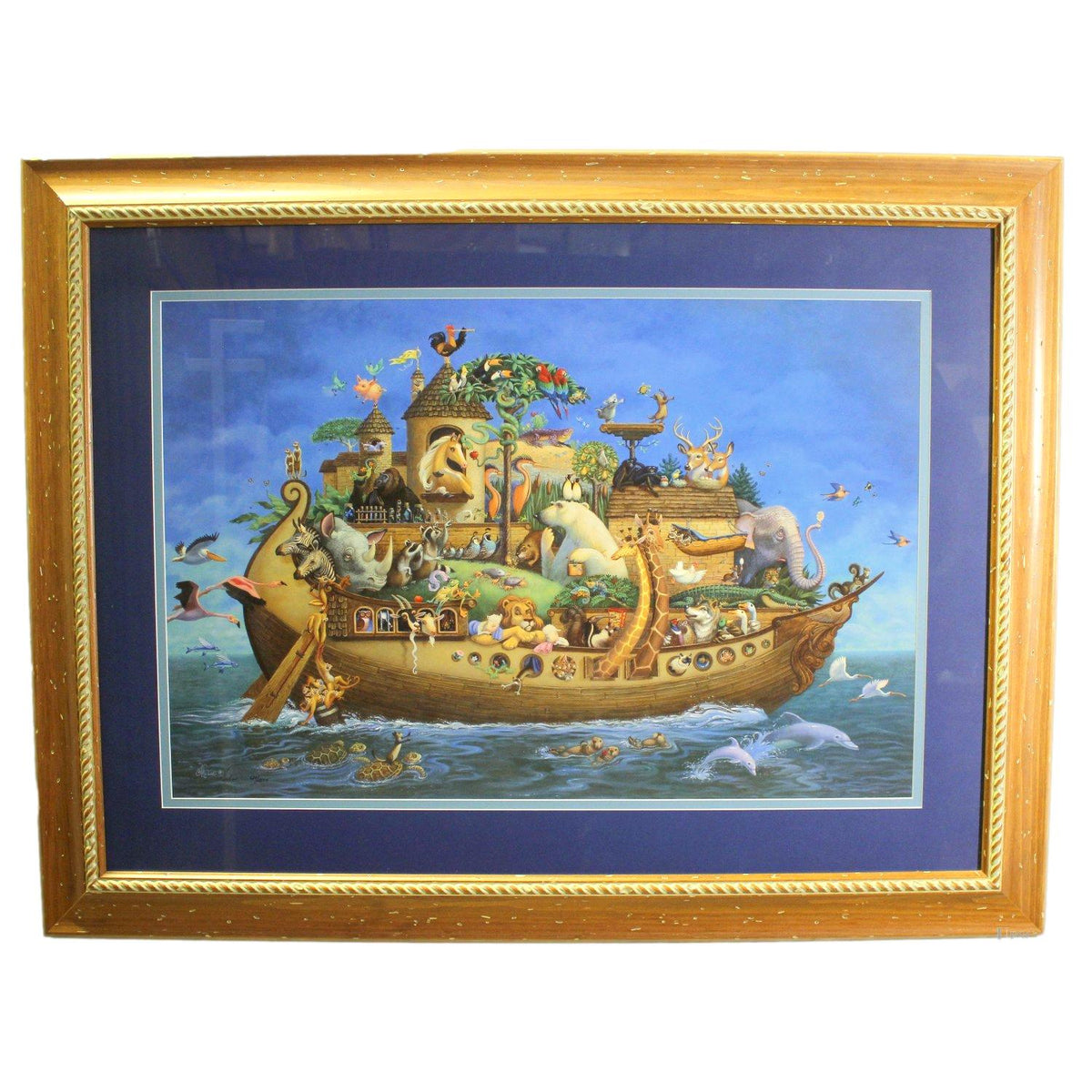 Framed Signed Limited Edition Print 'A Work of Ark' By Hala Whitner