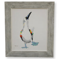 Retouched Print Blue-Footed Booby Artwork