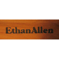 Ethan Allen 2 Drawer Mahogany Nightstand