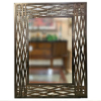 Uttermost Brown Faux Twig Wall Mirror