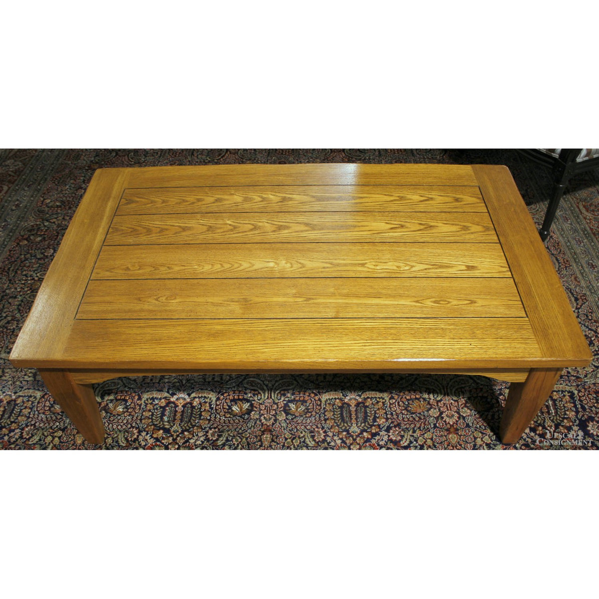 Golden Oak Coffee Table