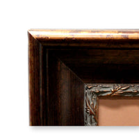 Watercolor Print - Villa Behind Cypress Trees