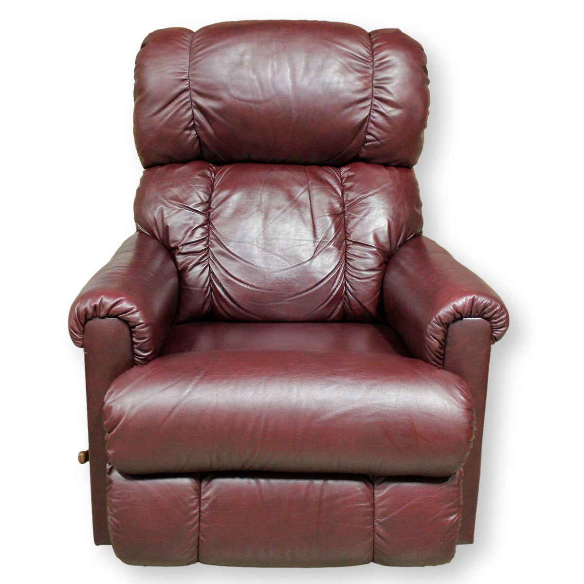 La-Z-Boy Burgundy Leather Recliner
