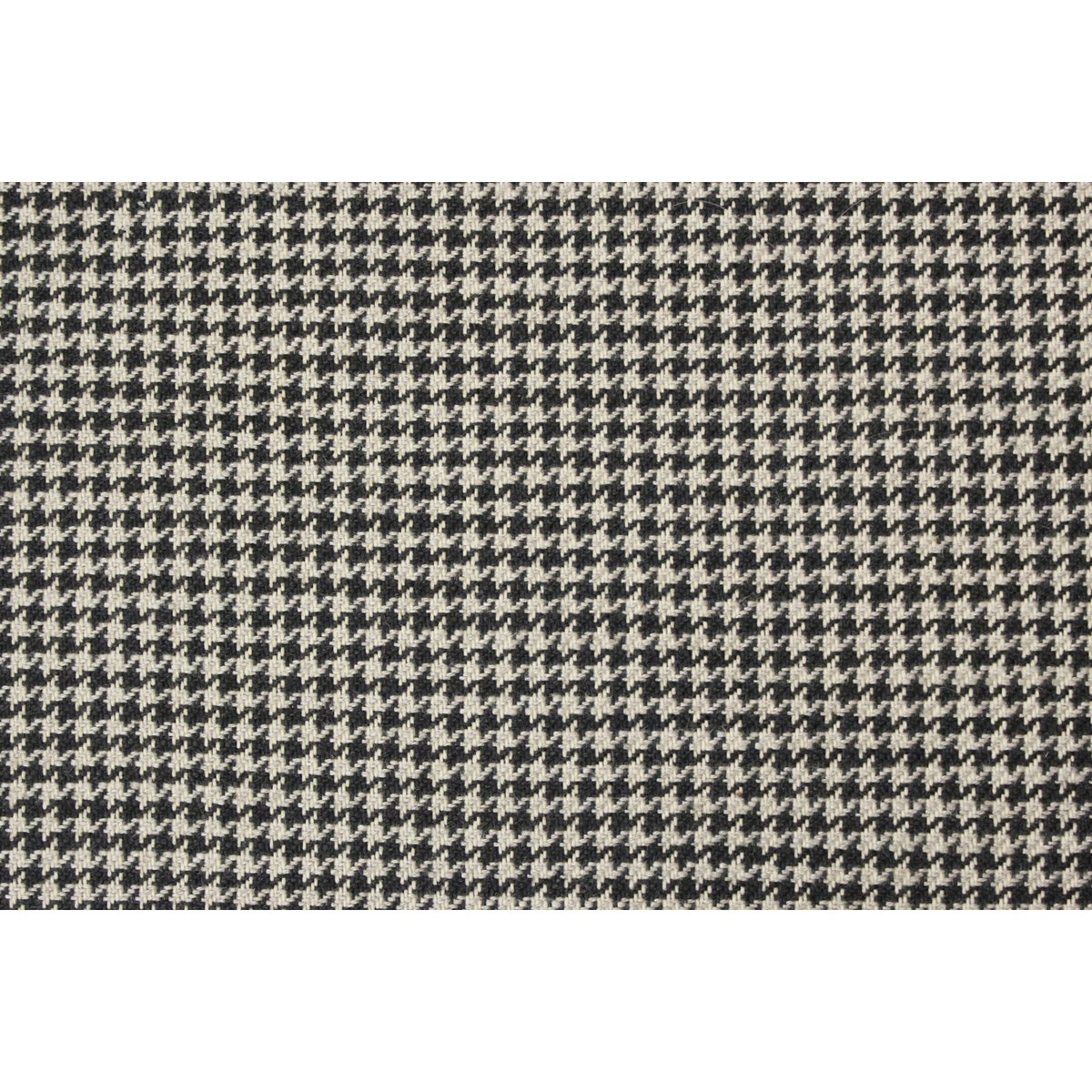 Ethan Allen Houndstooth Ottoman