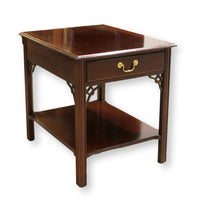 Bernhardt Dark Cherry End Table