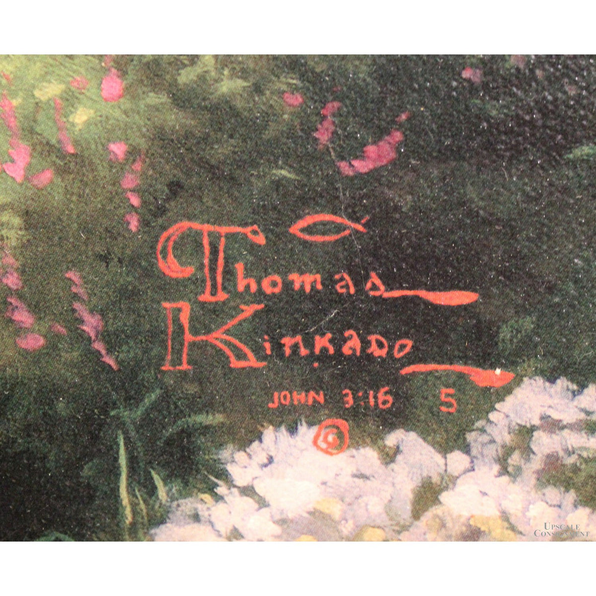 Framed Limited Edition Lithograph "Stairway to Paradise" by Thomas Kinkade