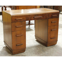 Vintage Walnut Waterfall Desk
