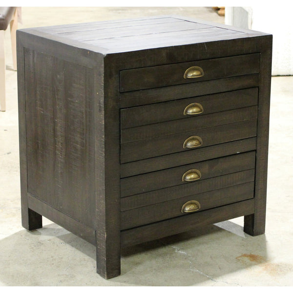Restoration Hardware "Printmaker's" Nightstand