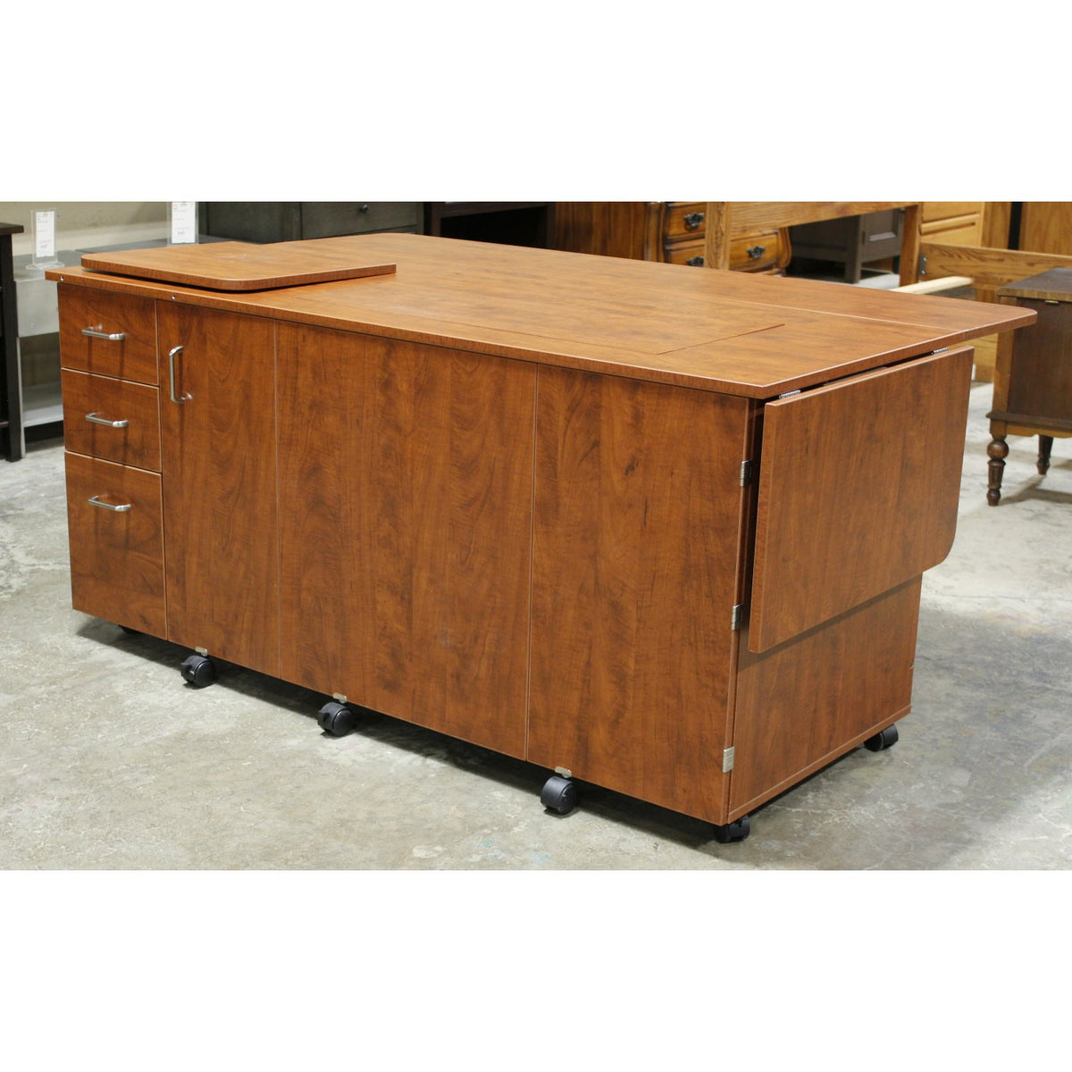 Sewing/Craft Table Cabinet