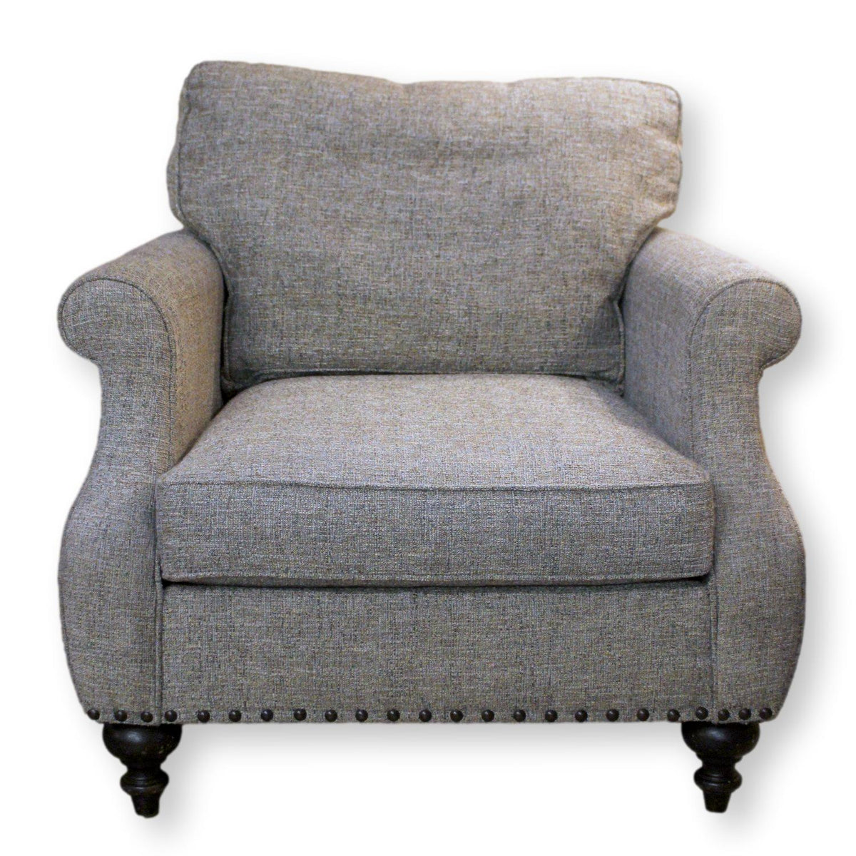 Bernhardt Gray Club Chair