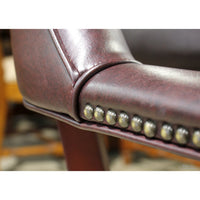 Leather Office Chair On Casters