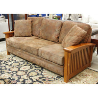 Stanton Mission Oak Sofa