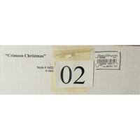 Lynn Haney 'Crimson Christmas' 18'' Santa Figure