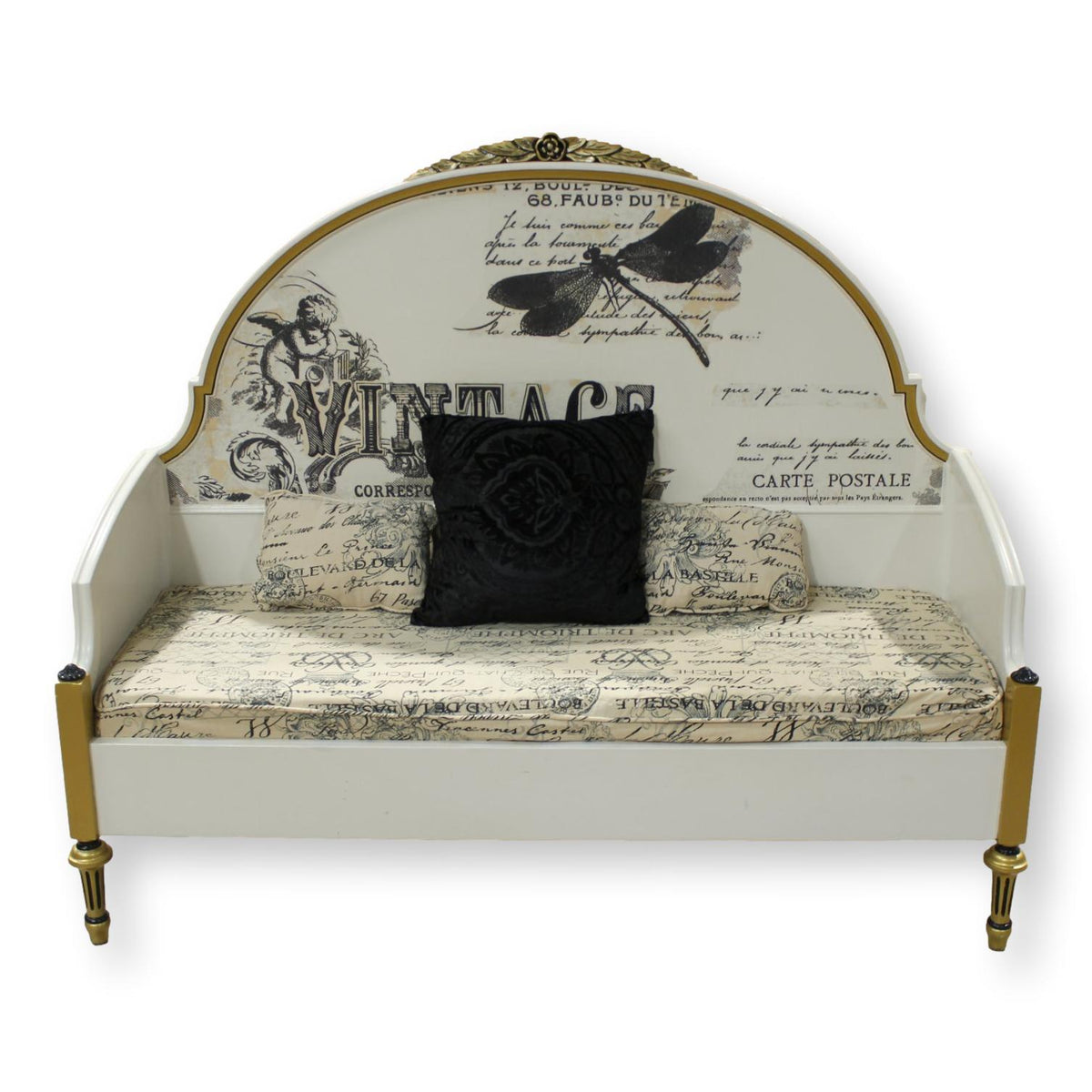 French Motif Settee