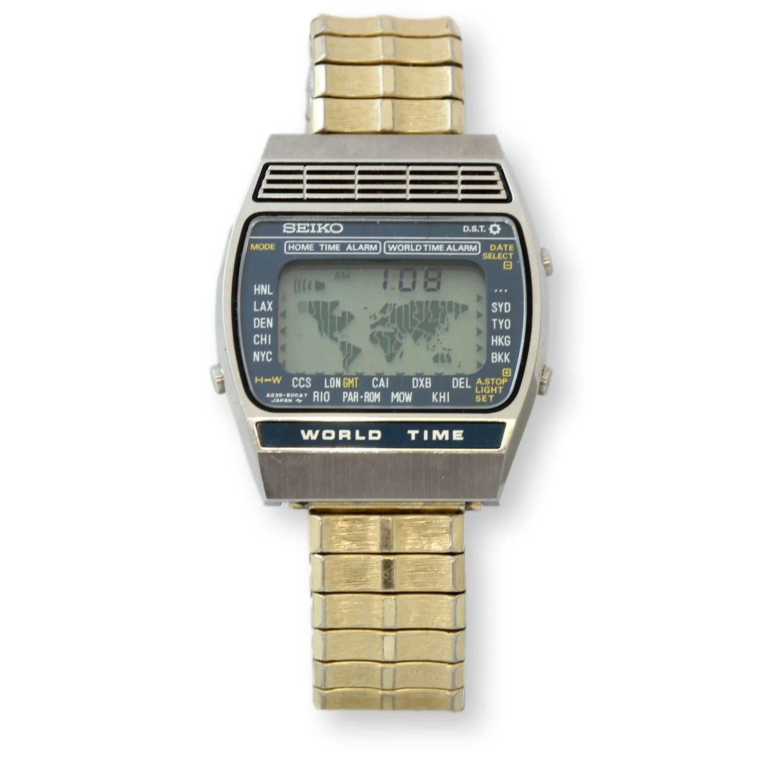 Purchases VINTAGE DIGITAL LCD WATCH LOT