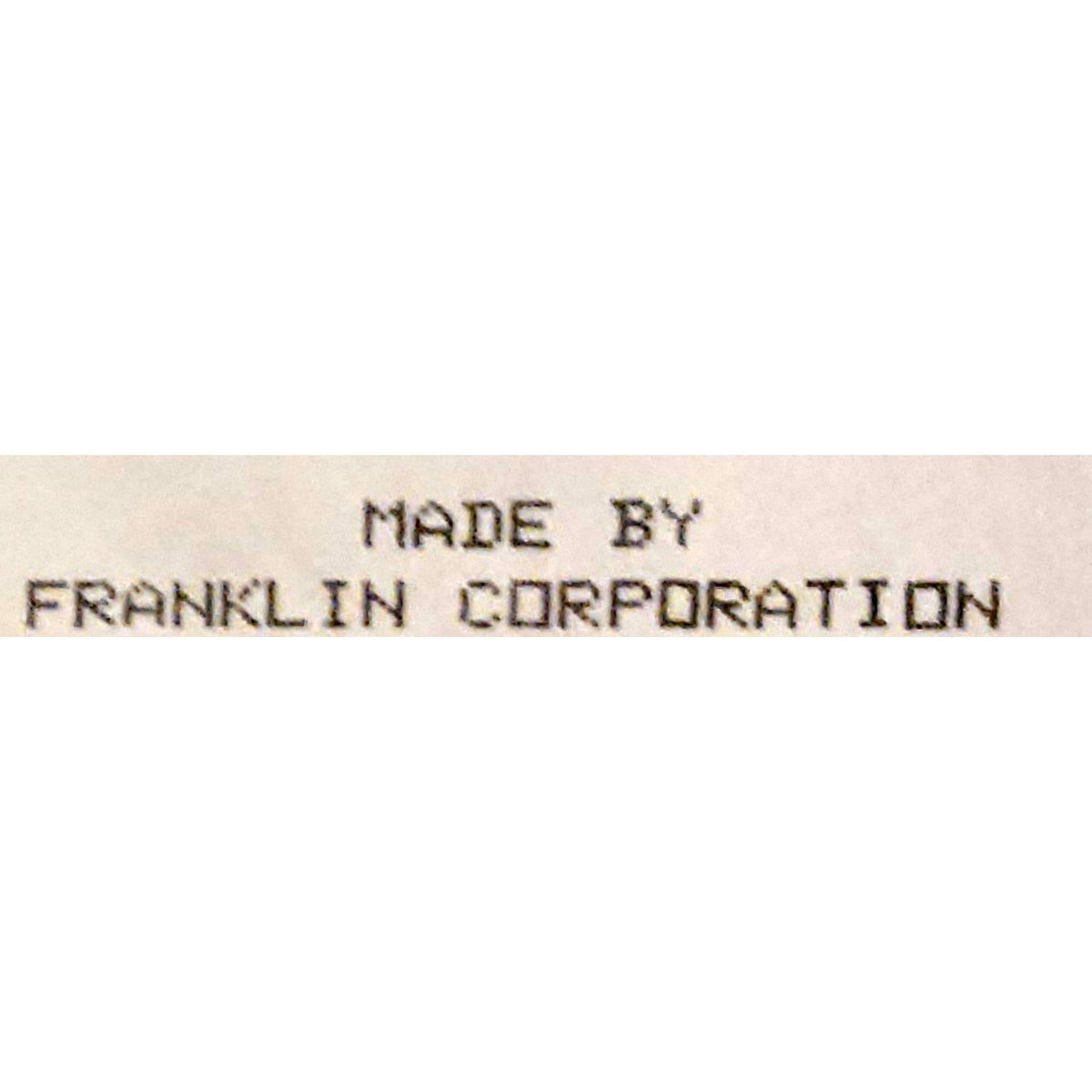 Franklin Corp. Black Leather Rocking Recliner