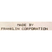 Franklin Corp. Black Leather Rocking Recliner