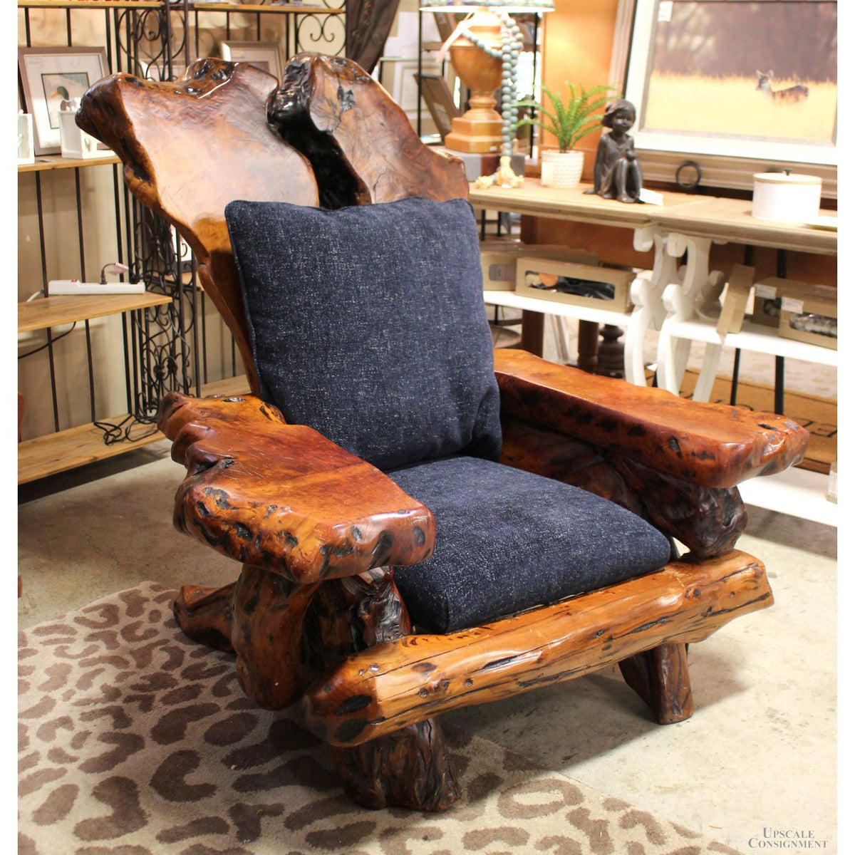 Redwood Burl Chair