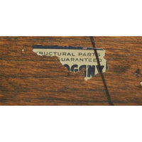 Mahogany Desk w/Leather Top