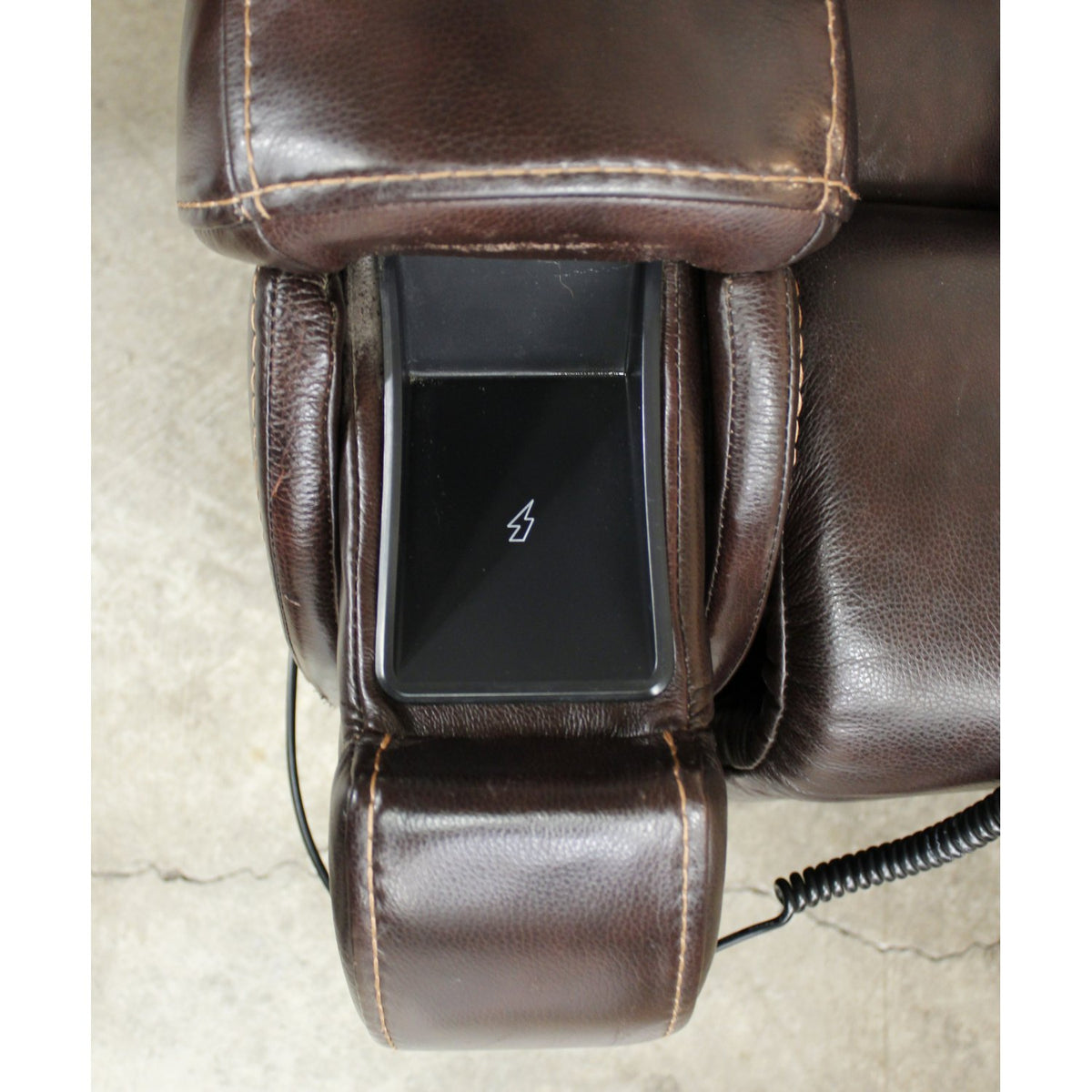 Motolift Cordovan Dual Motor Leather Power Lift Recliner