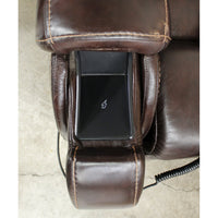 Motolift Cordovan Dual Motor Leather Power Lift Recliner