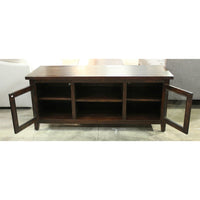 World Market Dark Pine Media Console