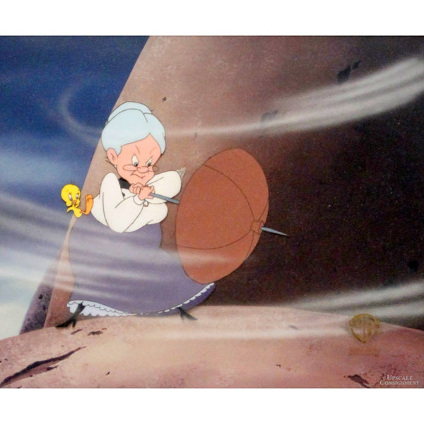 Warner Bros. Hand Painted Production Cel Artwork 'A Chip Off The Old Castle'