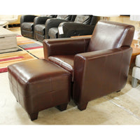 Club Chair w/Ottoman