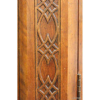 Carved Mahogany Curio Cabinet