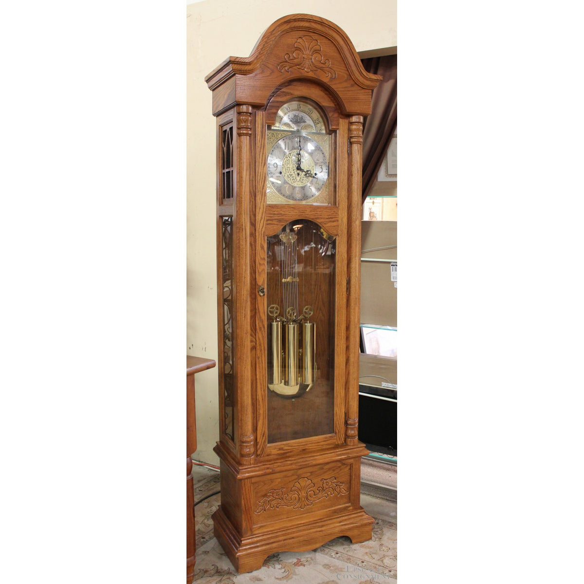 Ridgeway Oak Grandfather Clock