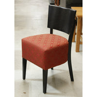 Armless Red Accent Chair
