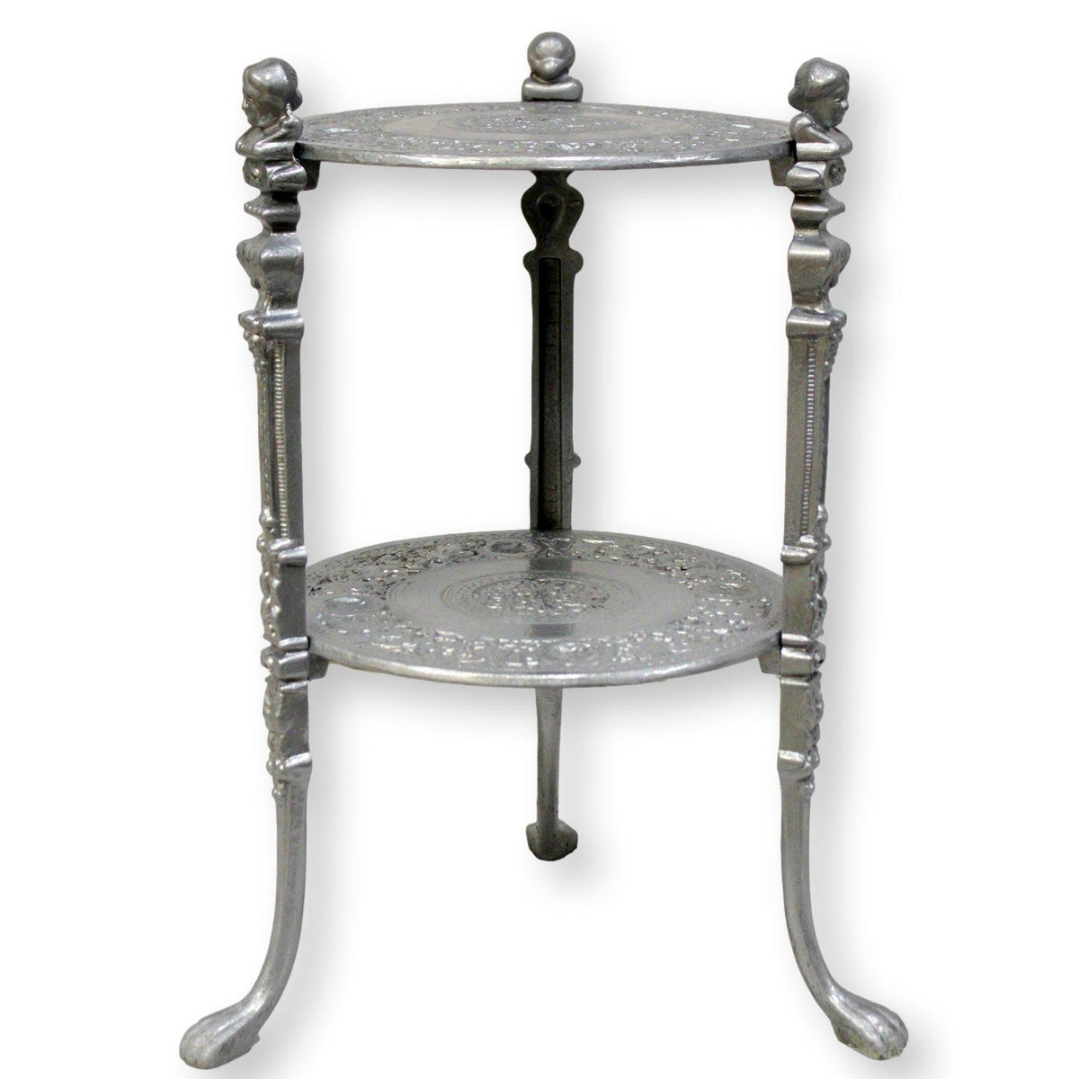 Metal 2 Tier Accent Table